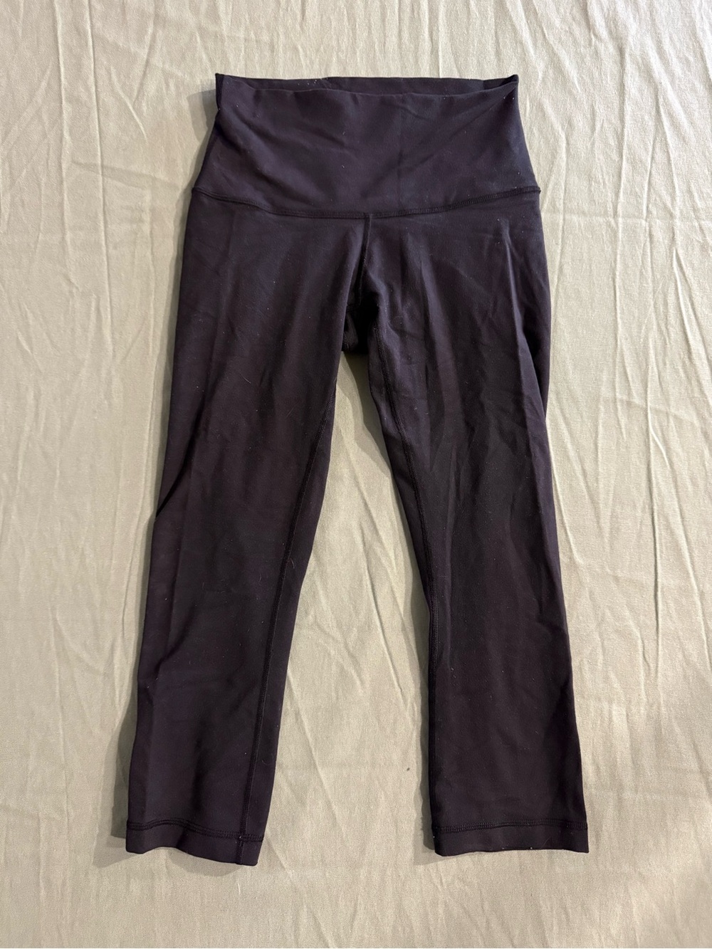 Lululemon Women's Black Athletic Workout Leggings Size 6